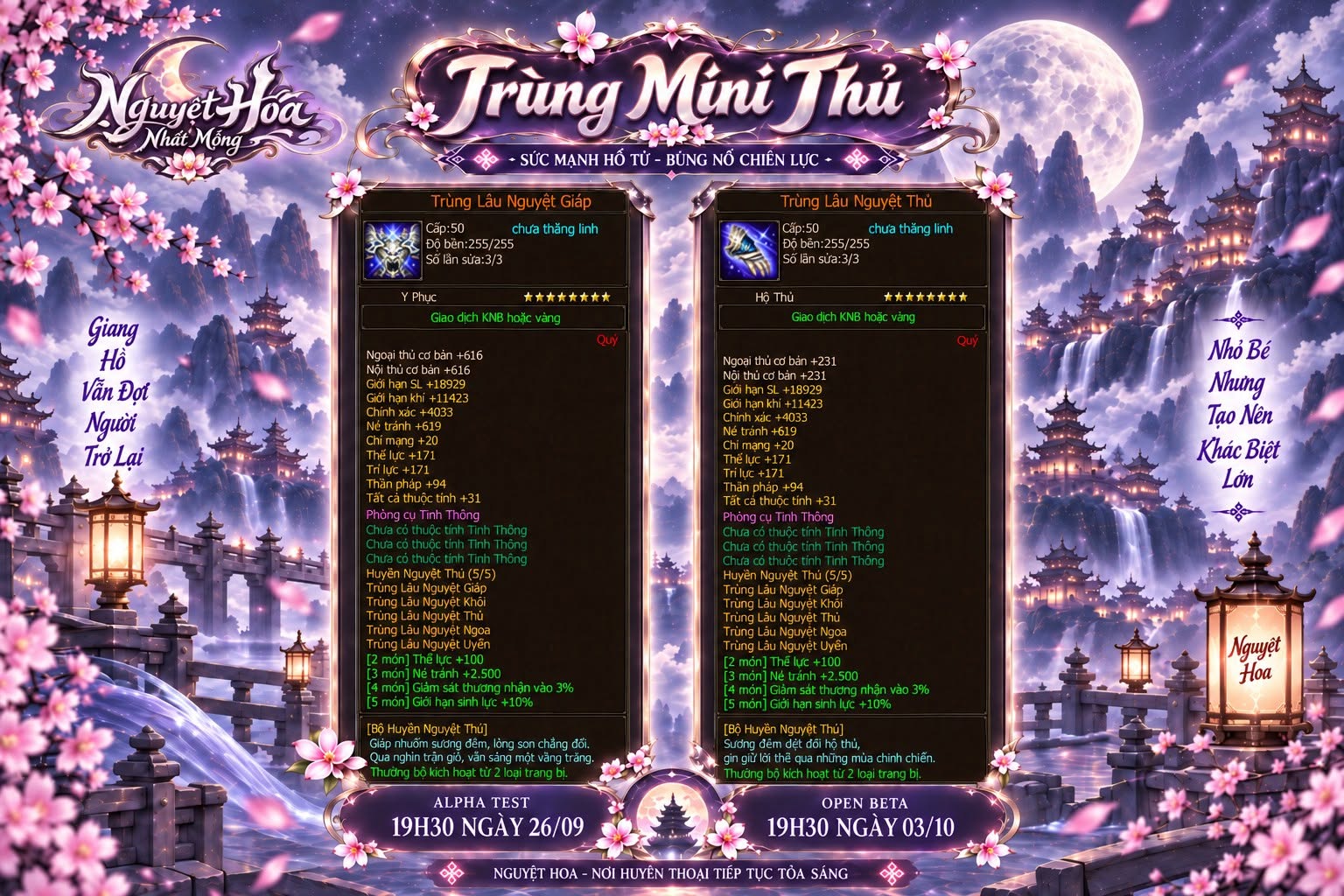 Ra mắt bộ Trùng Mini Thủ — Vững vàng giữa giao tranh
